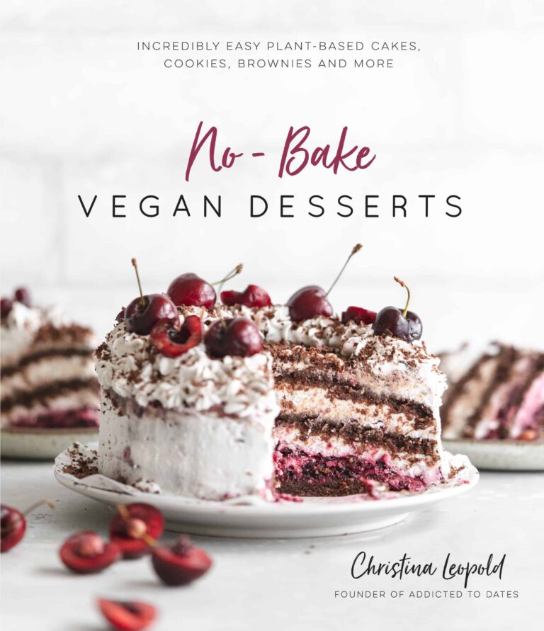 No bake vegan desserts by Christina Leopold